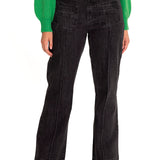 Jeans M Thau Slim Dark Grey Mujer 4
