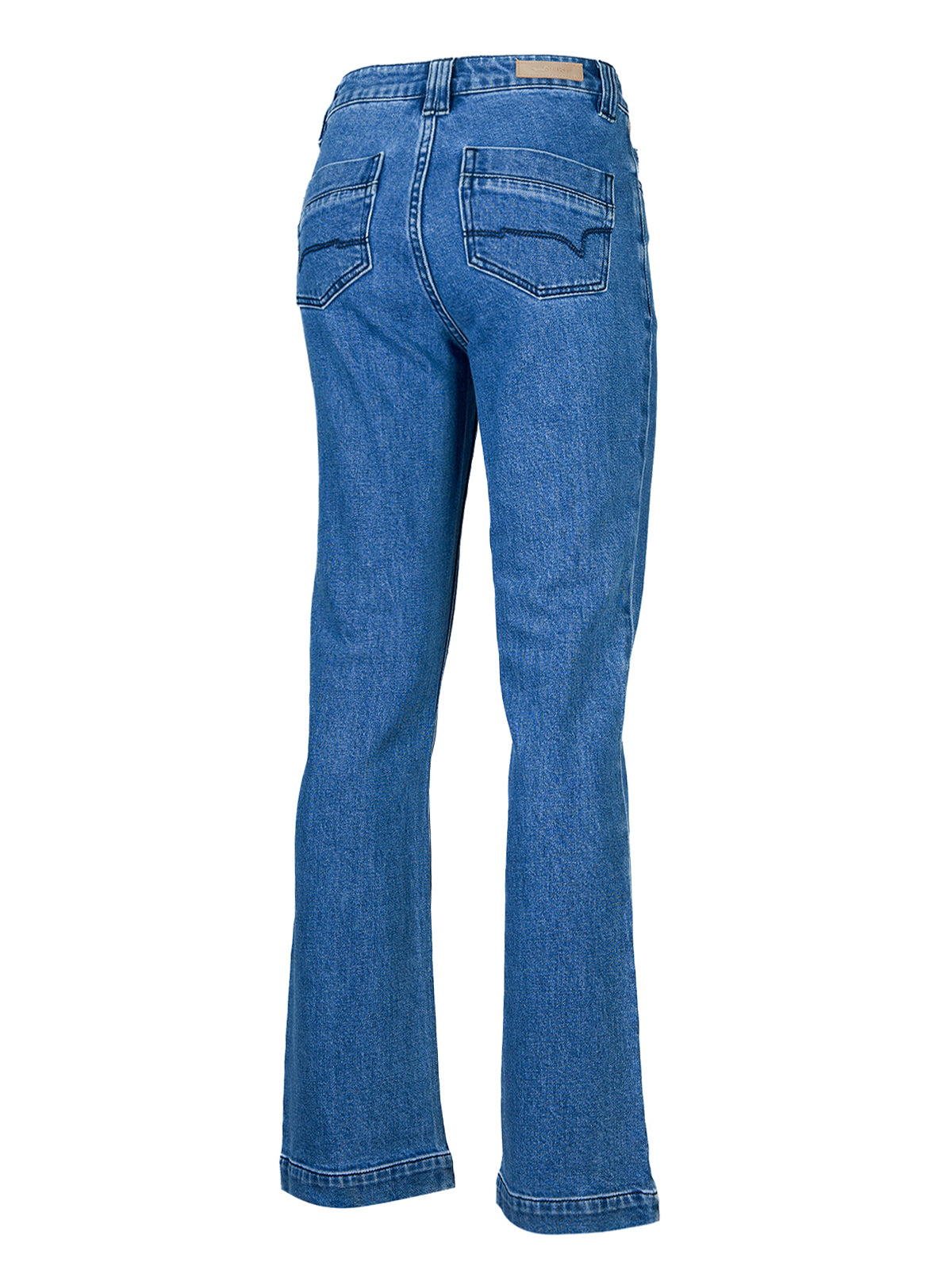 Jeans M Nia Straight Denim Mujer 2