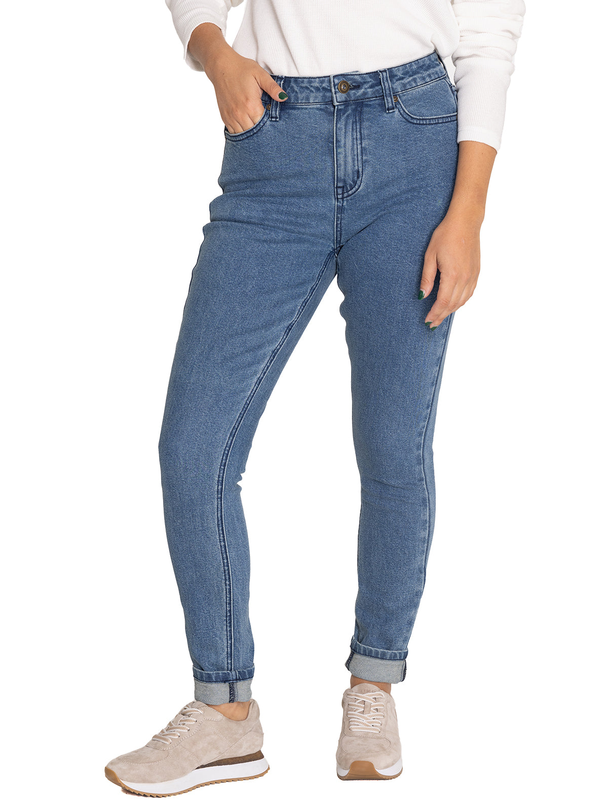 Jeans M Macao Skinny Denim Mujer 4