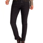 Jeans M Leman Skinny Dark Grey Mujer 4