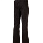 Jeans M Menta Botones Flare Dark Grey Mujer 2