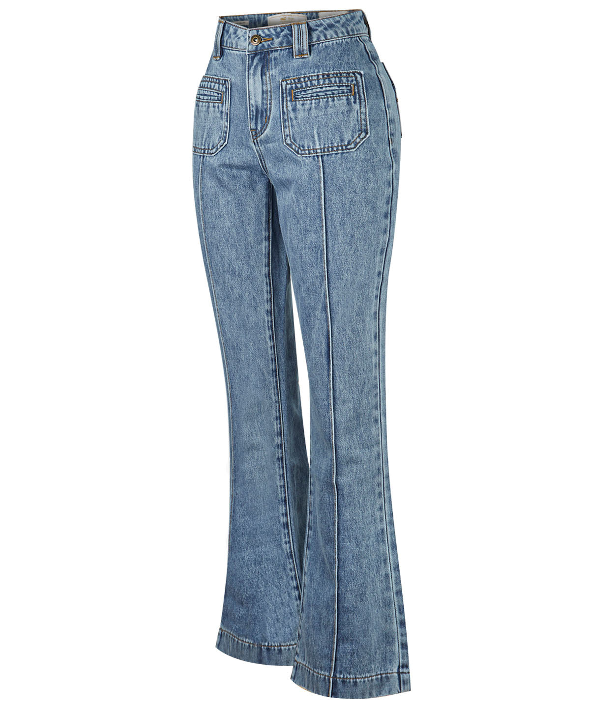 Jeans M Thau Slim Light Denim Sp24 Mujer 1