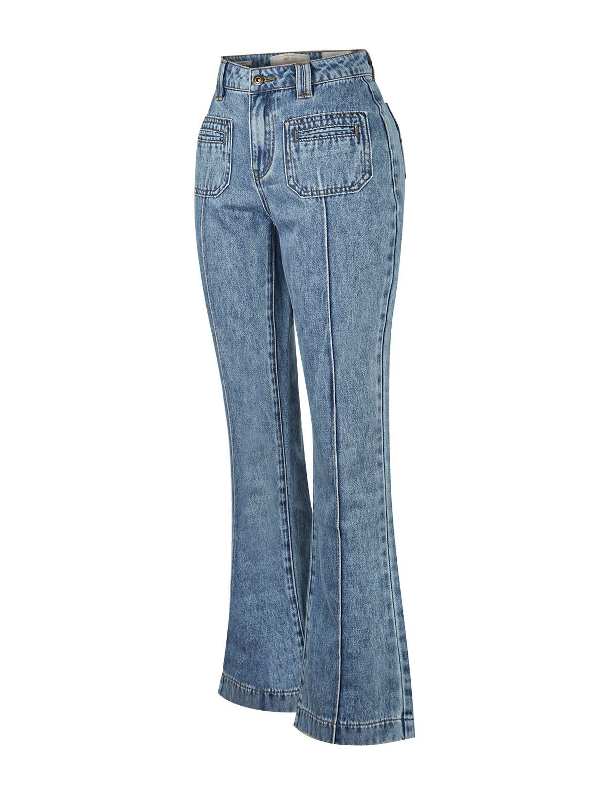 Jeans M Thau Slim Light Denim Sp24 Mujer 1