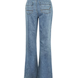 Jeans M Thau Slim Light Denim Sp24 Mujer 2