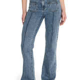 Jeans M Thau Slim Light Denim Sp24 Mujer 5