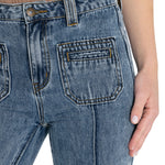 Jeans M Thau Slim Light Denim Sp24 Mujer 6