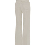 Jeans M Oreon Straight Paperbag Cinturón Crudo Mujer 2