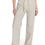 Jeans M Oreon Straight Paperbag Cinturón Crudo Mujer 4