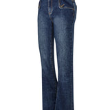 Jeans M Brick Bootcut Denim Mujer 1