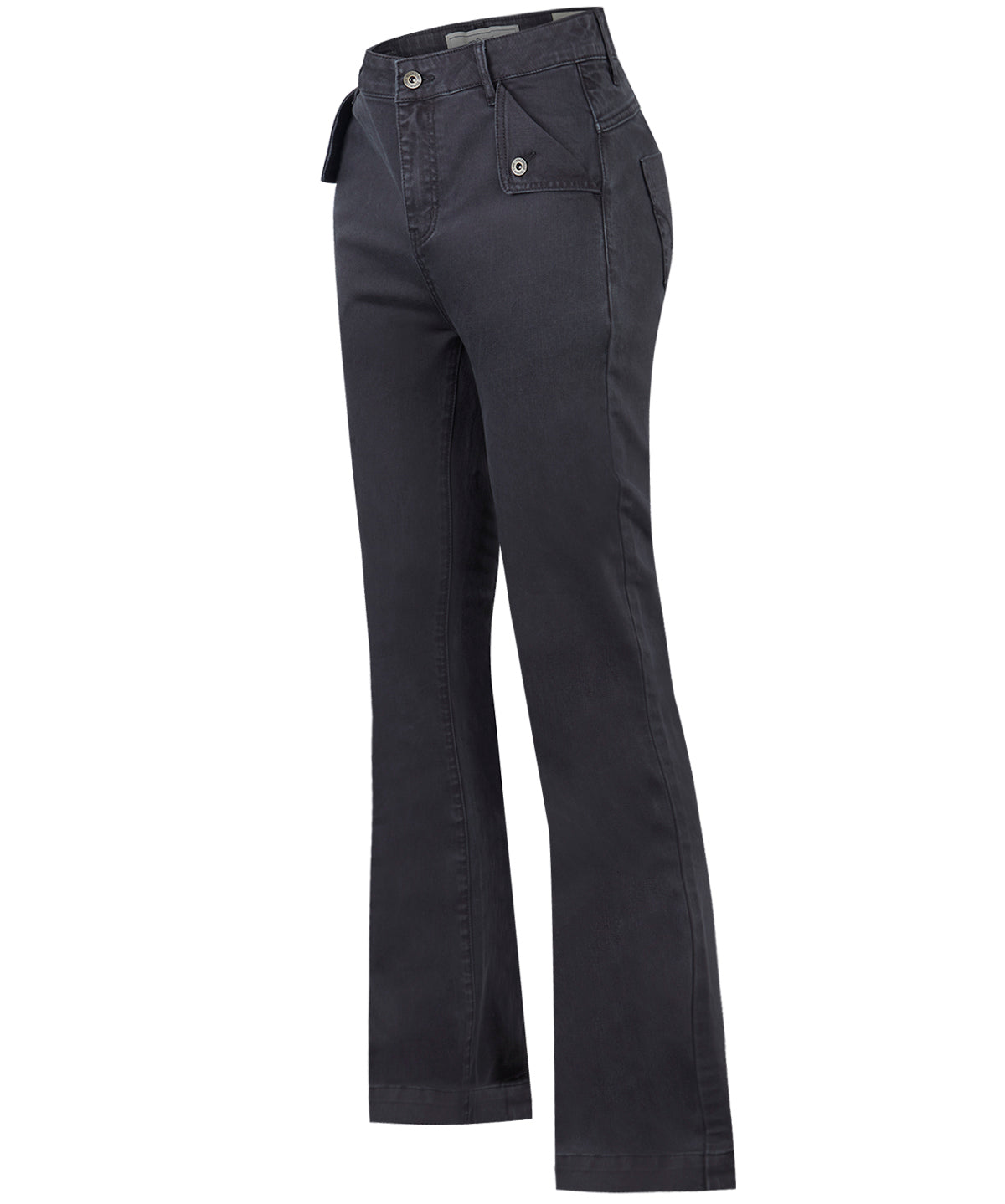 Jeans M Brick Bootcut Dark Grey Mujer 1