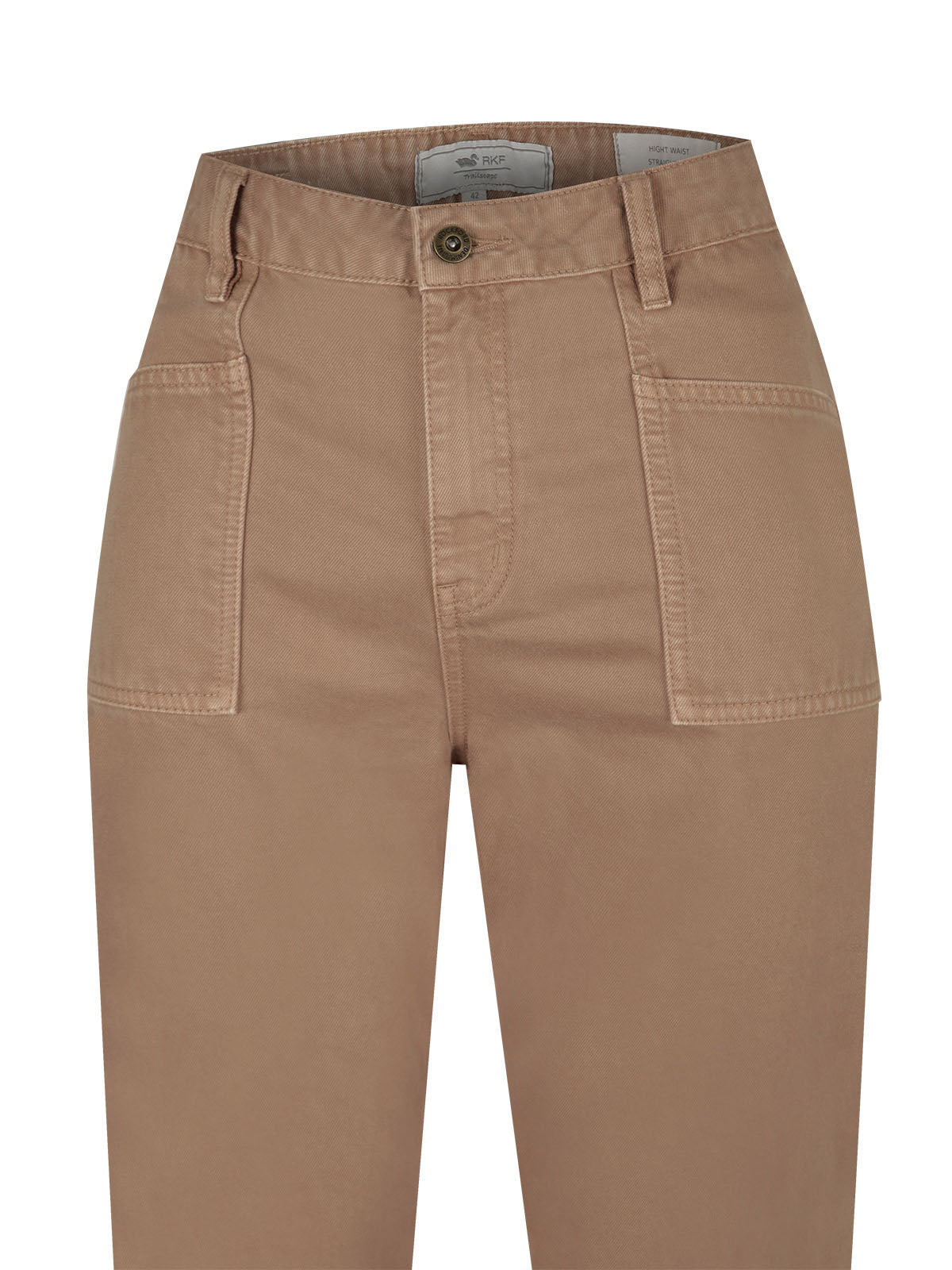 Pantalón Cargo M Noa Straight Taupe Mujer 3