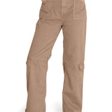 Pantalón Cargo M Noa Straight Taupe Mujer 4