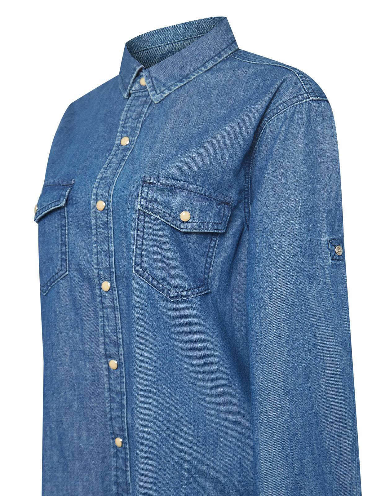 Camisa M/L M Kilimanjaro Denim Mujer 3
