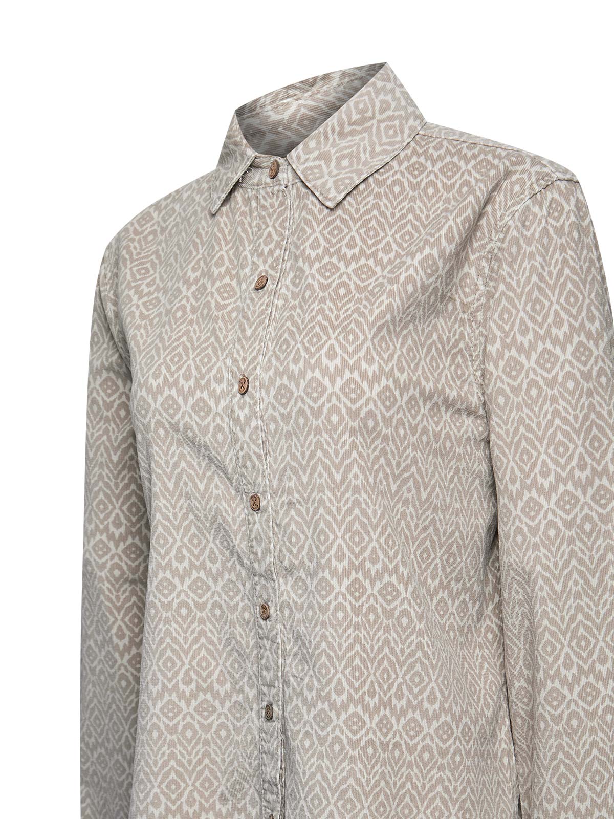 Camisa M/L M Genario Tawny Beige Mujer 3