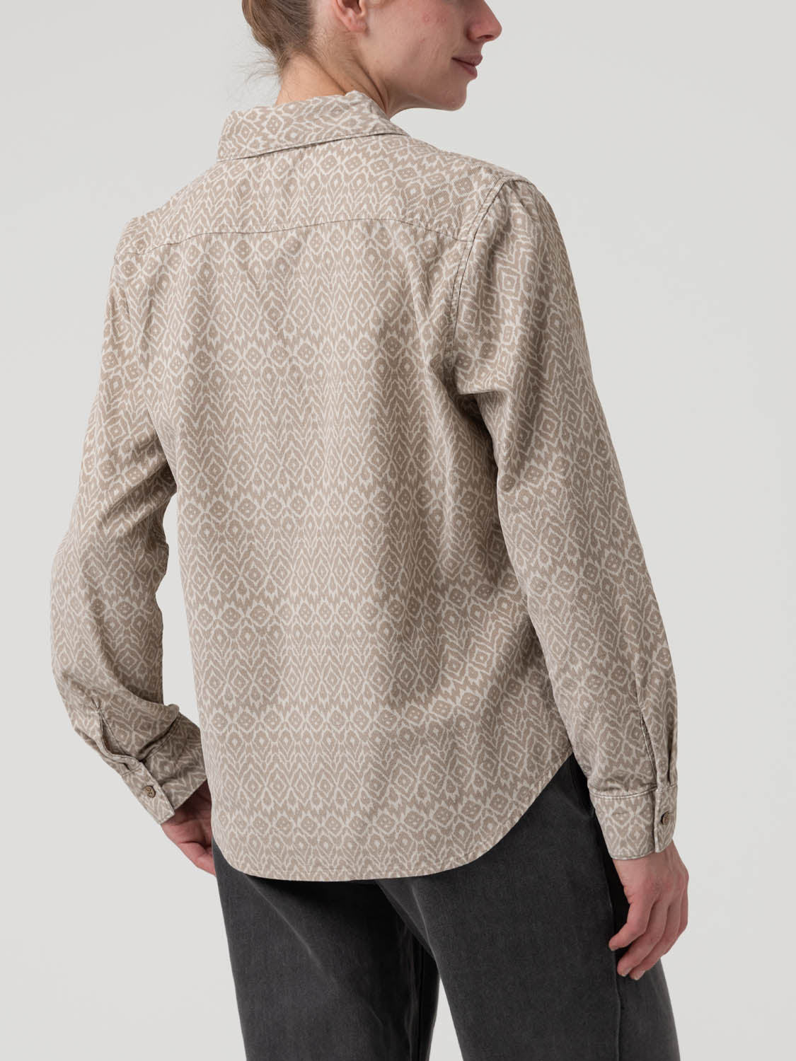 Camisa M/L M Genario Tawny Beige Mujer 5