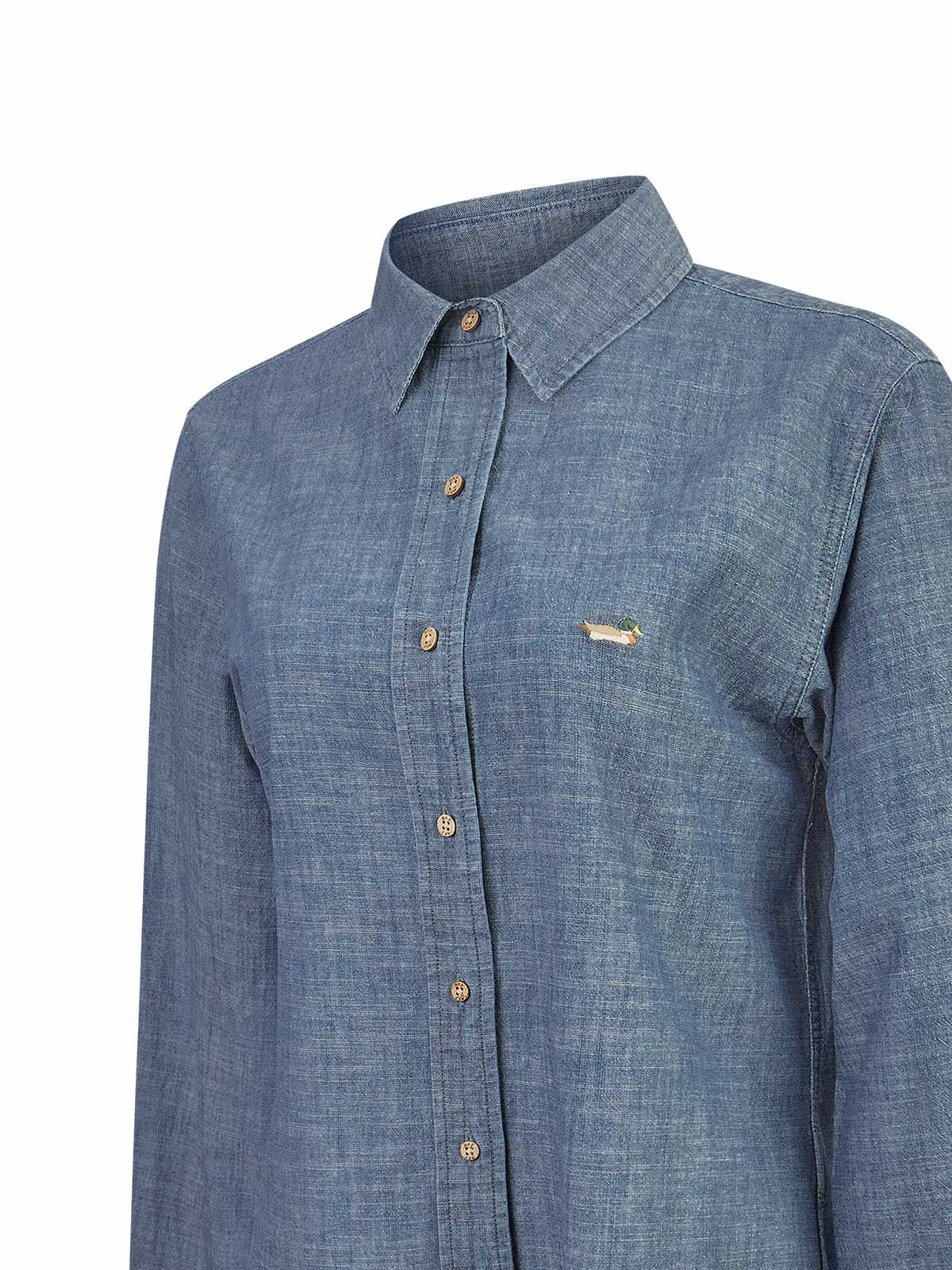 Camisa M/L M Moroco Denim Mujer 3