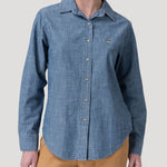 Camisa M/L M Moroco Denim Mujer 4