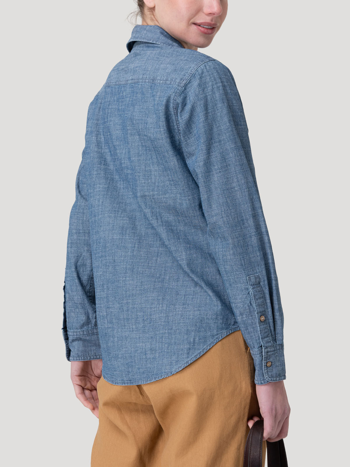 Camisa M/L M Moroco Denim Mujer 5