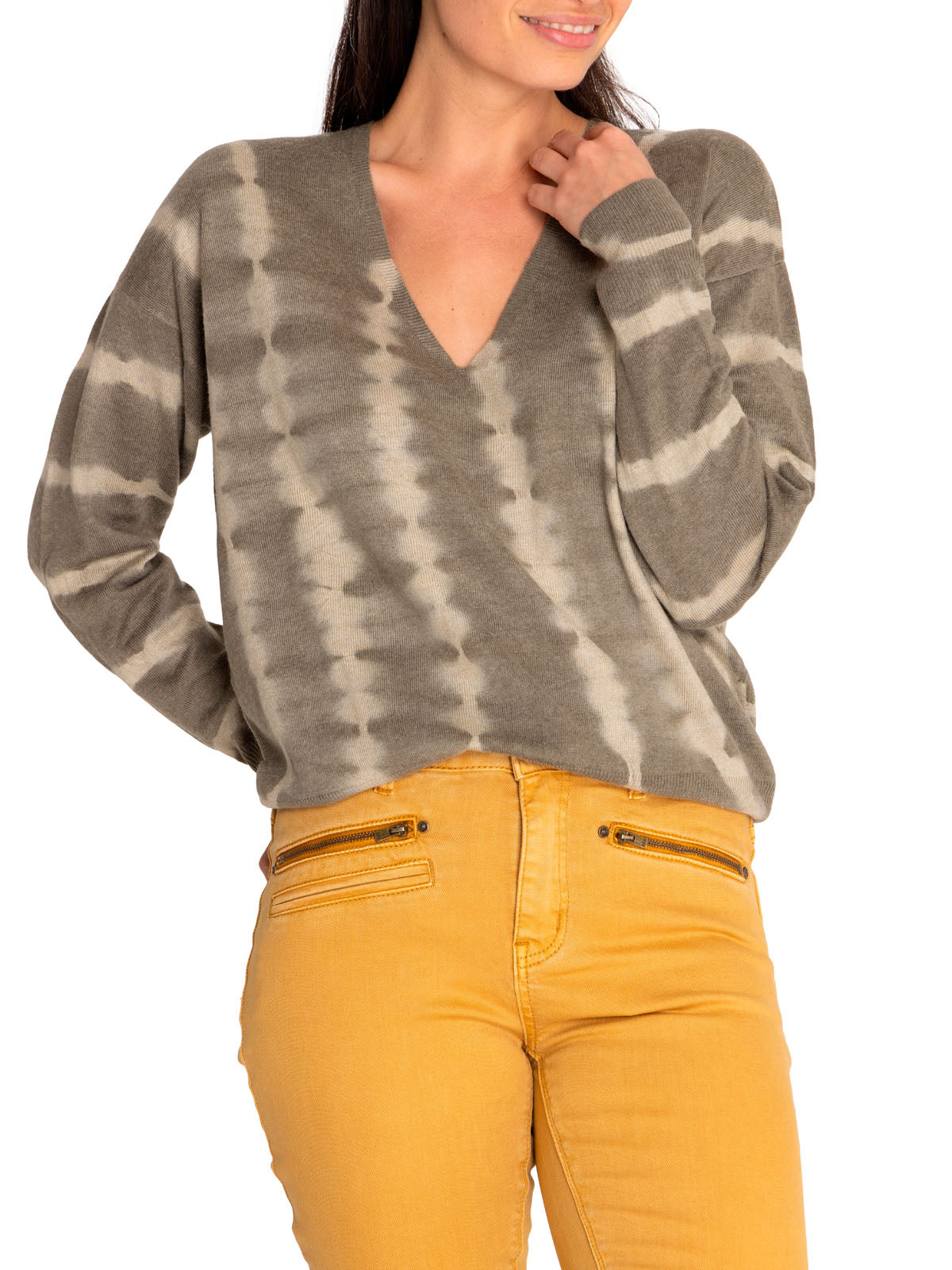 Saco C/V M Clavel Tie Dye Sage Mujer 4