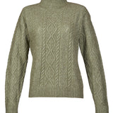 Saco Mockneck M Dalia Vetiver Mujer 1
