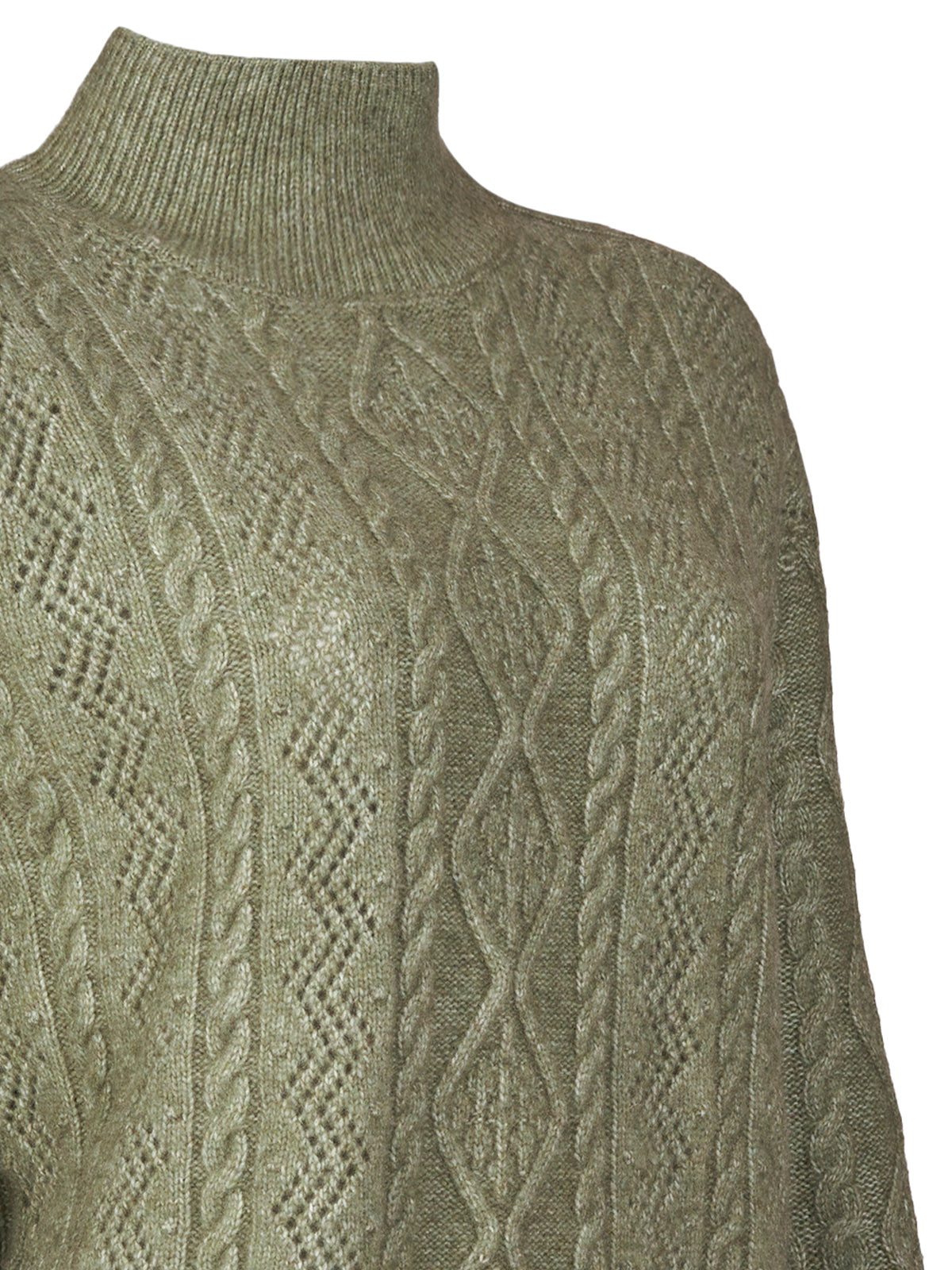 Saco Mockneck M Dalia Vetiver Mujer 3