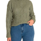 Saco Mockneck M Dalia Vetiver Mujer 4