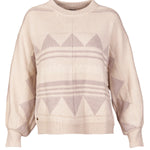Saco M Carmin Multicolor Crudo Mujer 1