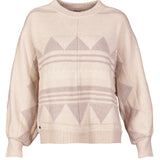 Saco M Carmin Multicolor Crudo Mujer 1