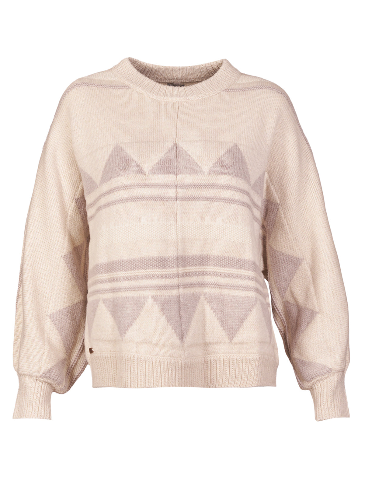 Saco M Carmin Multicolor Crudo Mujer 1