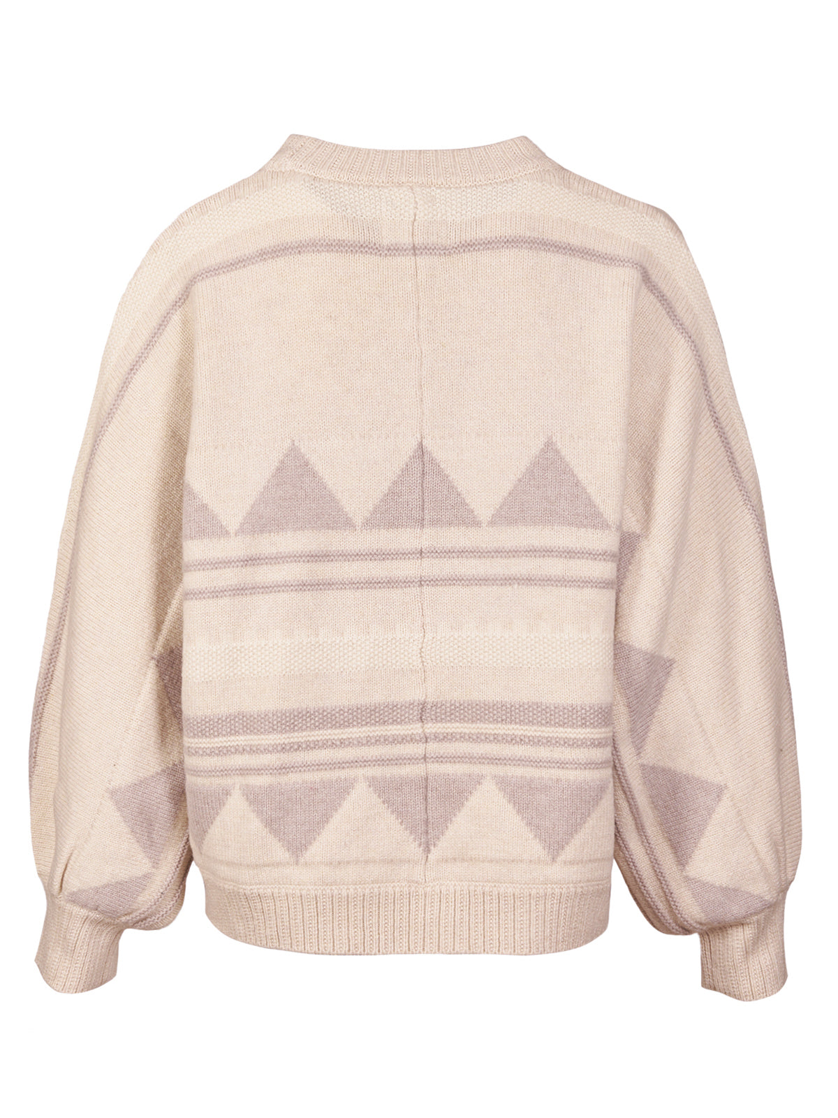 Saco M Carmin Multicolor Crudo Mujer 2