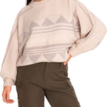 Saco M Carmin Multicolor Crudo Mujer 4