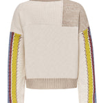 Saco C/R M Pissis Patchwork Multicolor Nomad Mujer 2