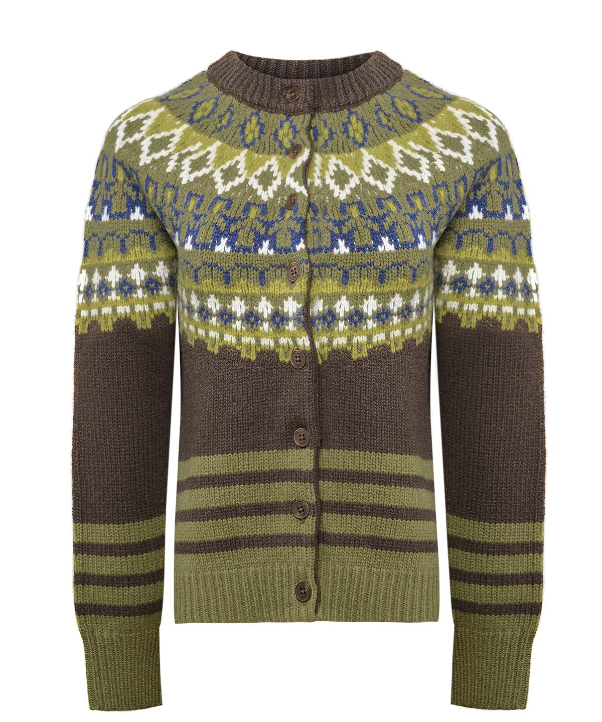 Cardigan M Etian Seal Brown Mujer 1