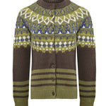 Cardigan M Etian Seal Brown Mujer 1