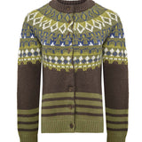 Cardigan M Etian Seal Brown Mujer 1