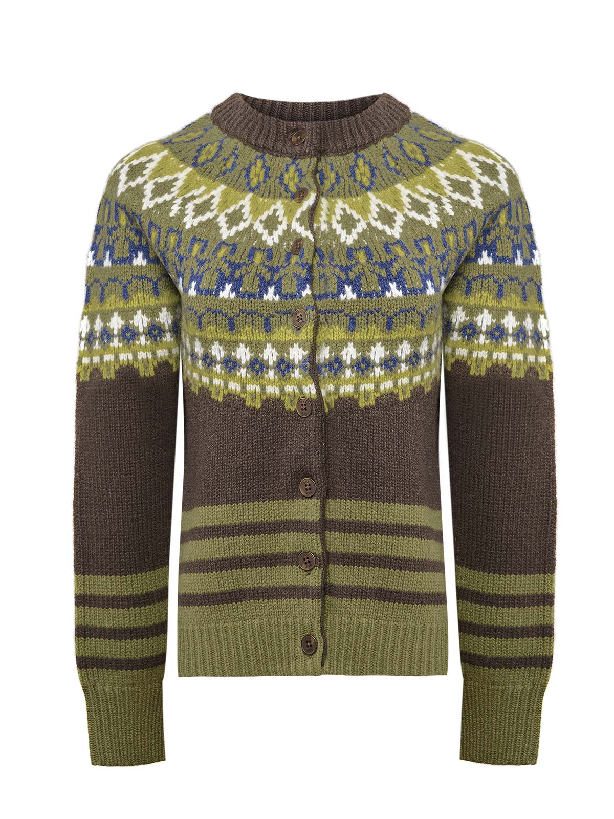 Cardigan M Etian Seal Brown Mujer 1
