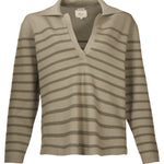 Saco C/V M Rosa Lines Vetiver Mujer 1