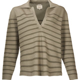 Saco C/V M Rosa Lines Vetiver Mujer 1