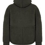 Saco Fleece con Capucha M Pipa Nutria Mujer 2