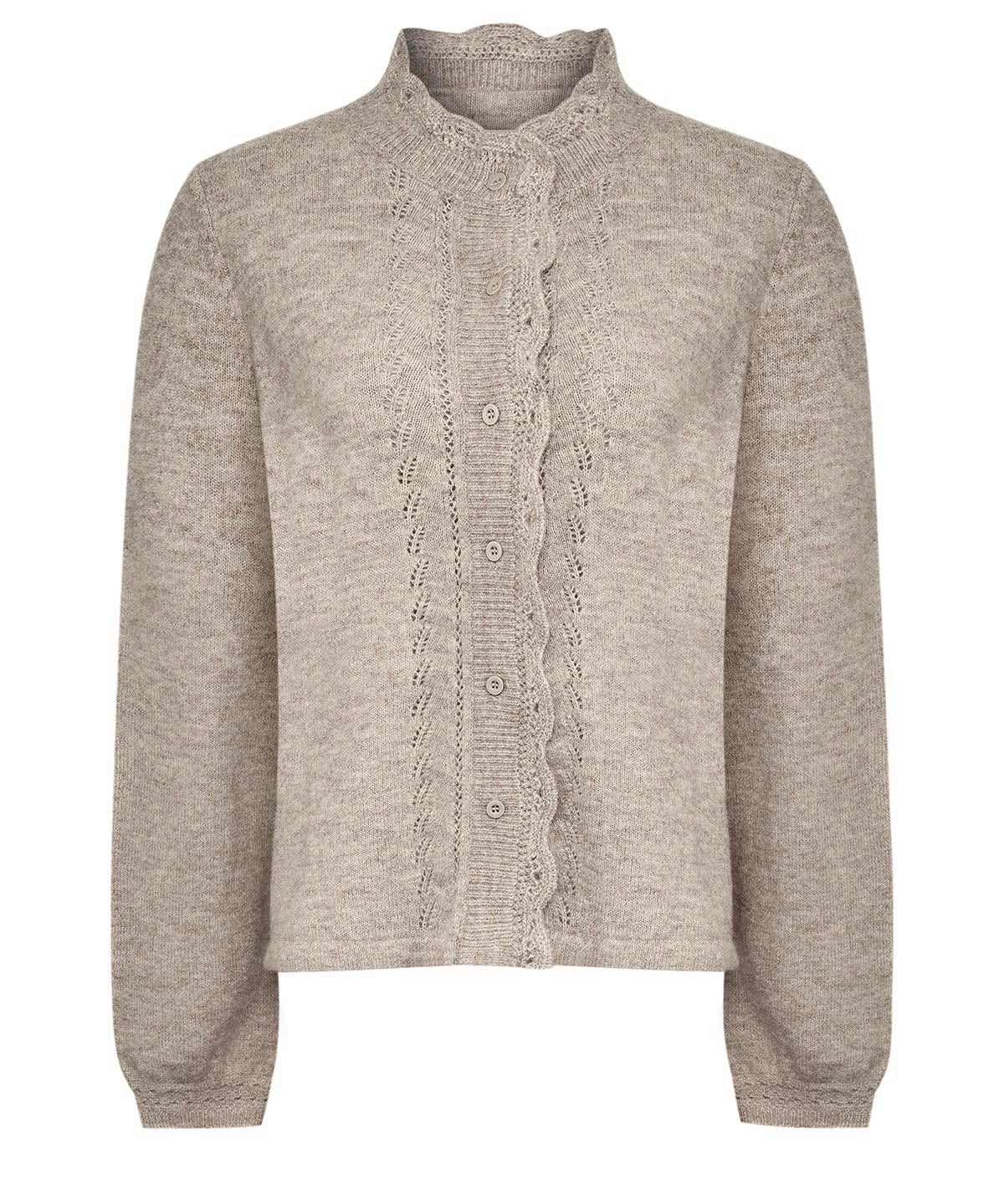 Cardigan M Meadow Tapioca Beige Mujer 1