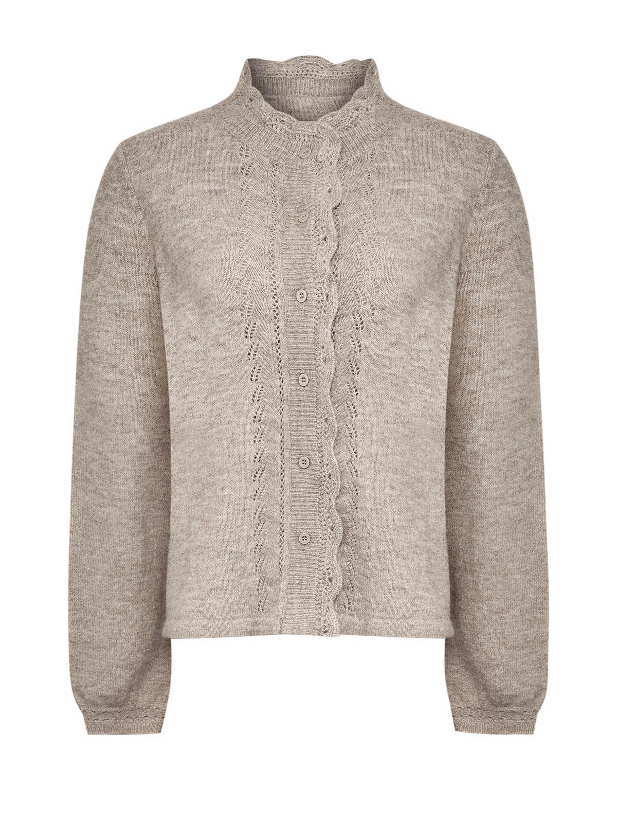 Cardigan M Meadow Tapioca Beige Mujer 1