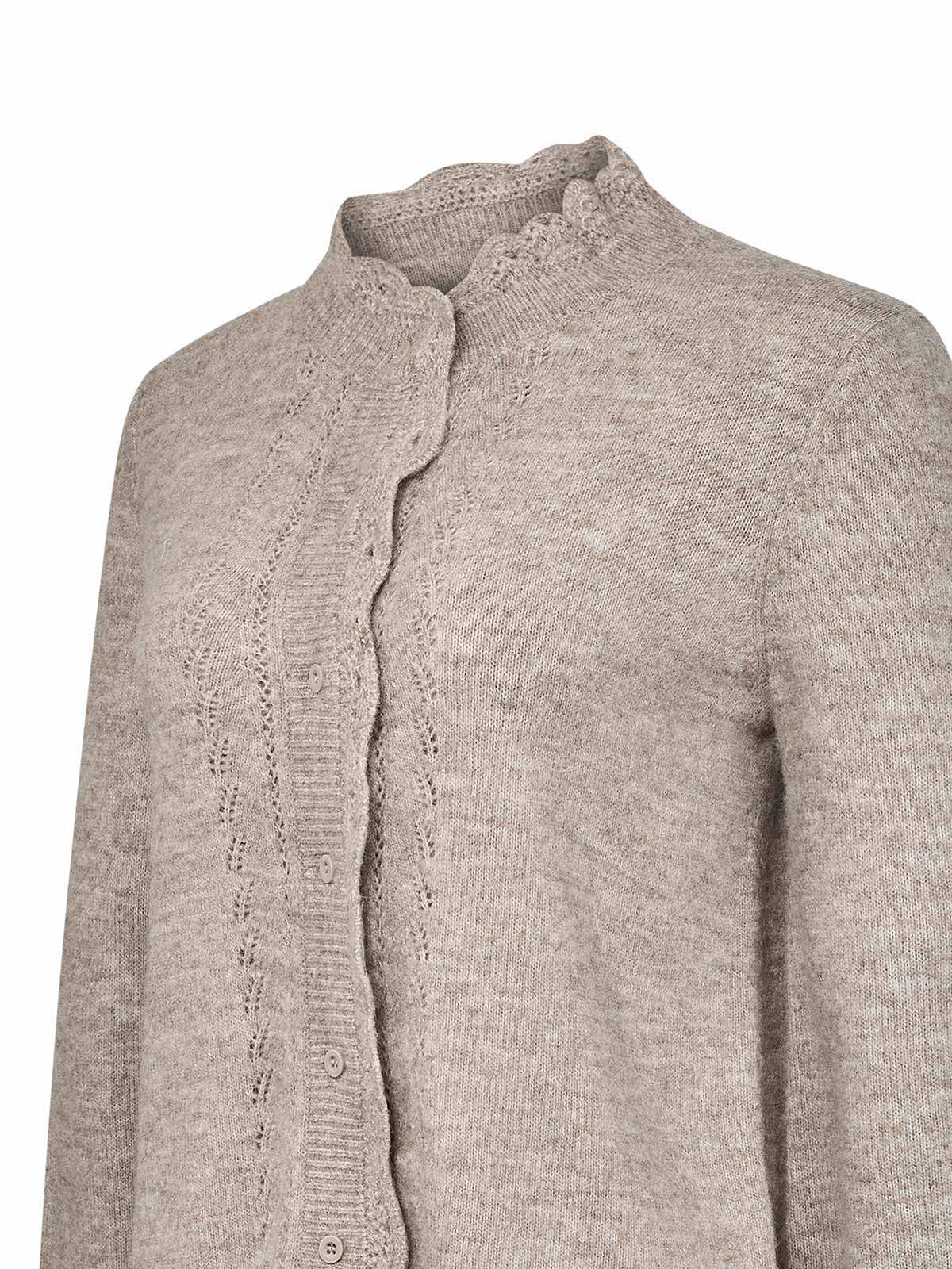 Cardigan M Meadow Tapioca Beige Mujer 3
