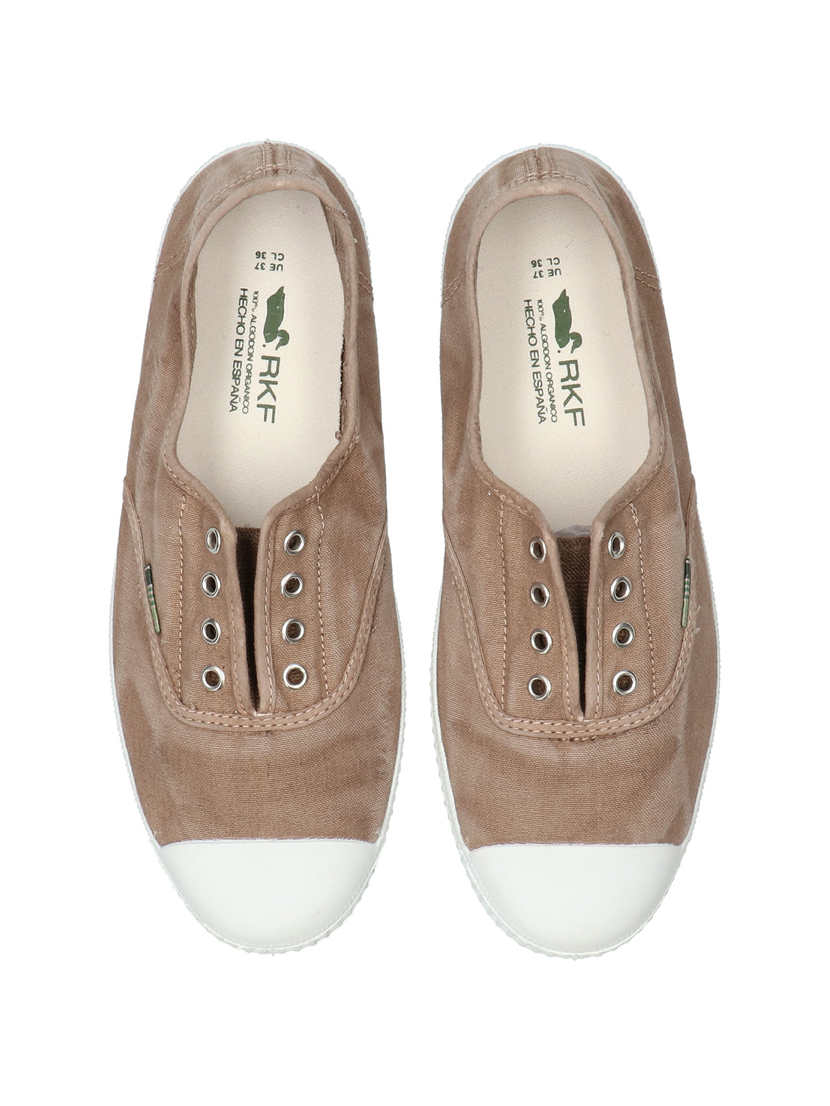 Tenis Greece 'Made In Spain' M Beige Mujer 8